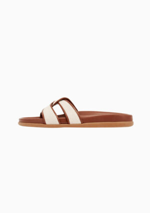 Footbed Sandal | Natural Cotto