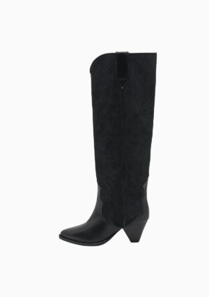 Liela Boot | Black/Faded Black