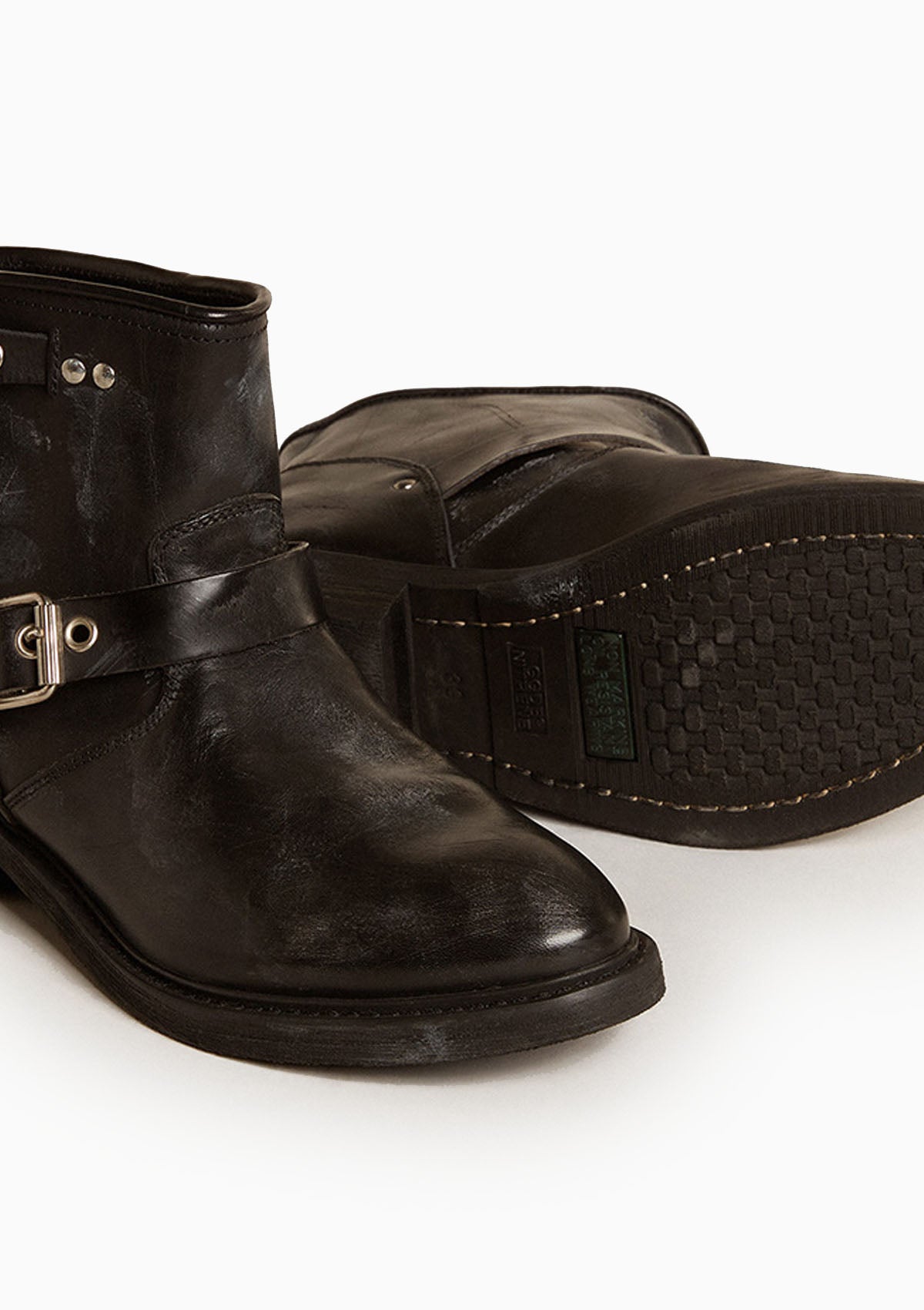 Biker Low Boot | Black - 图片 2