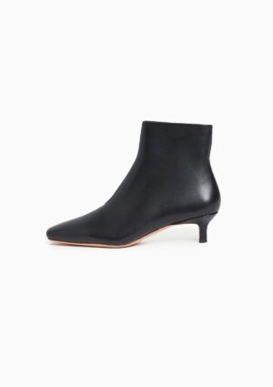 Marcella Leather Ankle Boot | Black